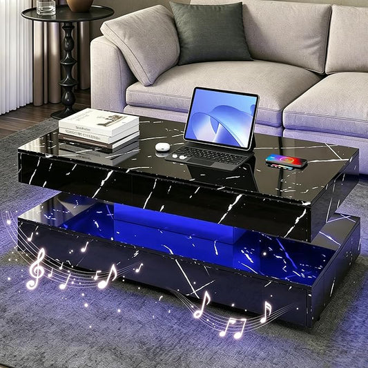 47.2" LED Smart Coffee Table by Unknown