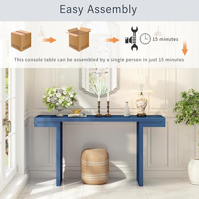 Large 60-Inch Console Table - Image 6