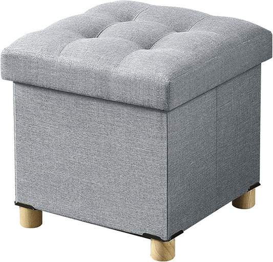 BRIAN & DANY Ottoman with Storage, Small Storage Ottoman by BRIANDANY