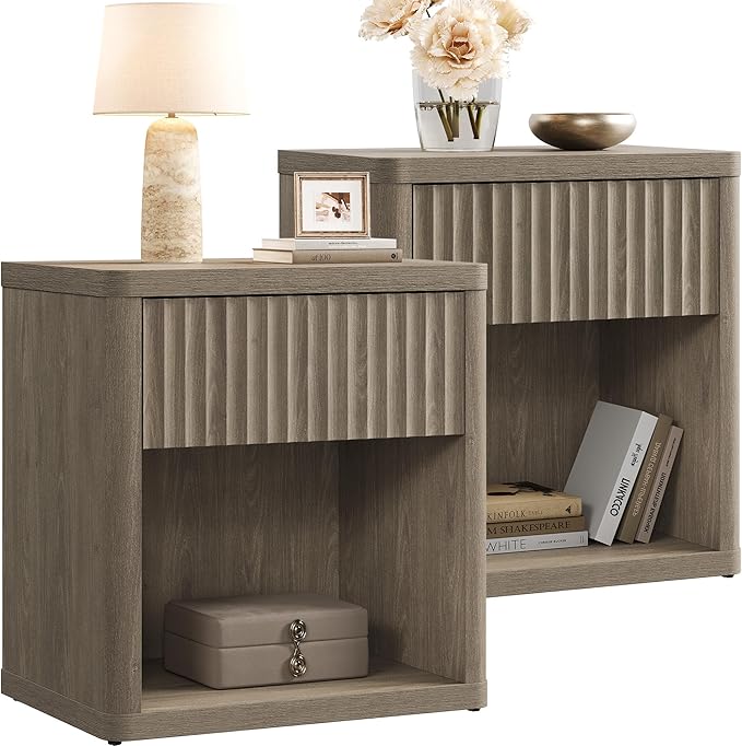 SICOTAS Night Stand Set of 2 Nightstands by SICOTAS