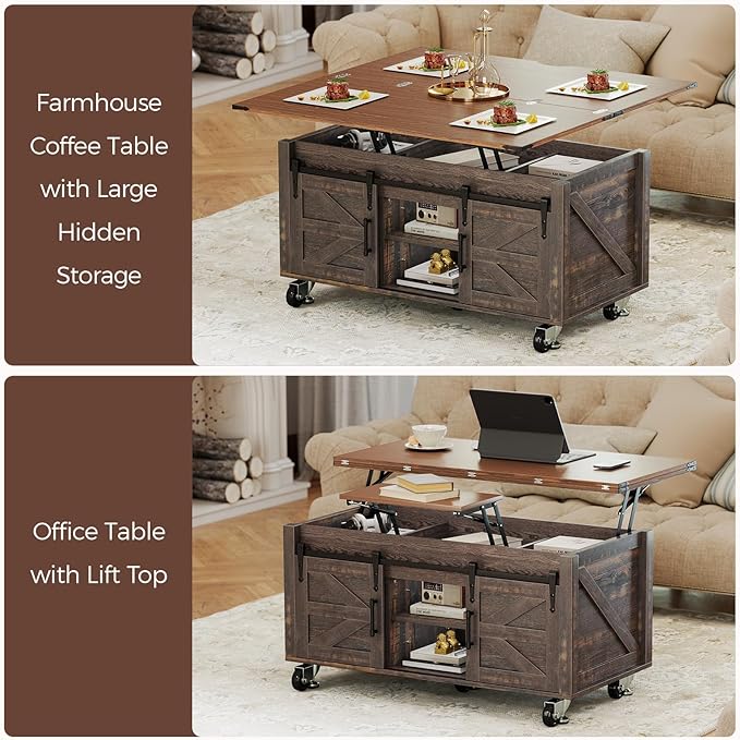 Turosur Lift Top Coffee Table - Image 3