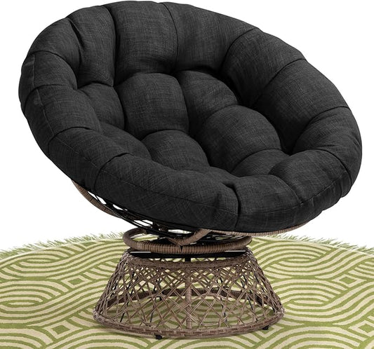 Bme 40" Ergonomic Wicker Papasan Chair by Bme