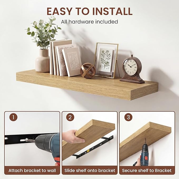 Dreamland 30 Inches Floating Shelves - Image 5