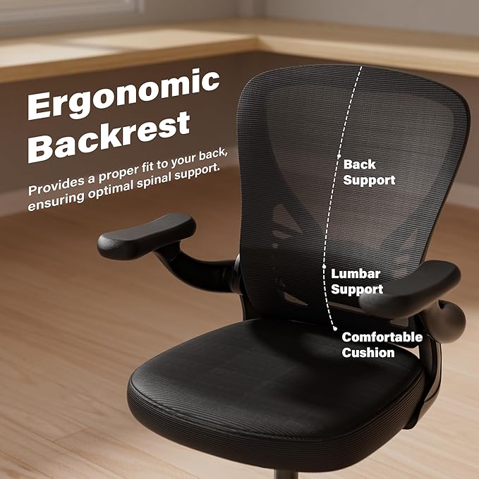 GYI Ergonomic Office Chair, Mesh Desk Chair - Image 6