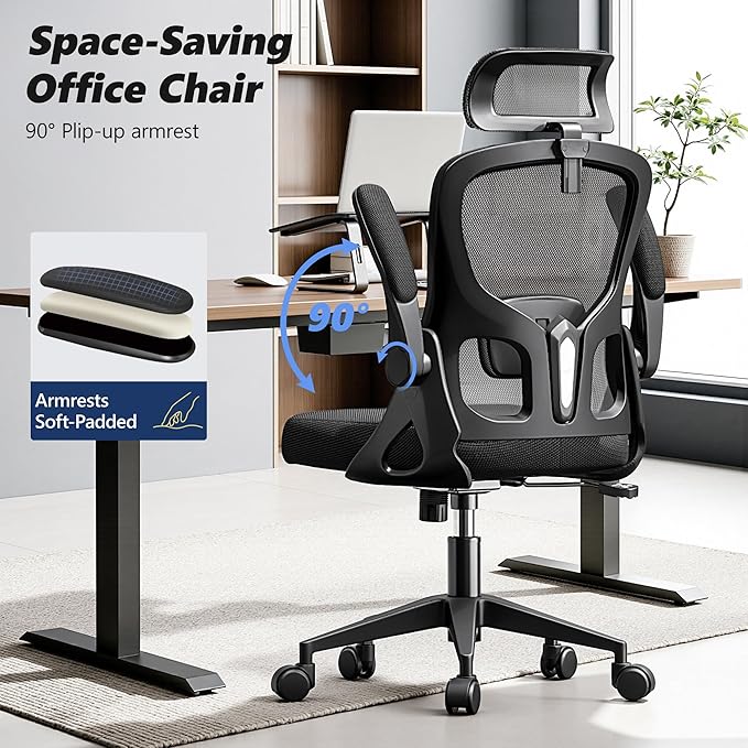 Ergonomic Office Chair, High Back Desk Chair - Image 5