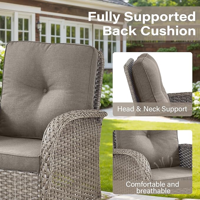 Belord 8 Piece Patio Furniture Set - Image 6