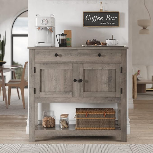 HOSTACK Farmhouse Console Table by HOSTACK