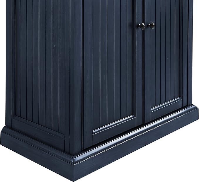 Crosley Furniture Seaside Coastal Pantry Storage Cabinet - Image 17