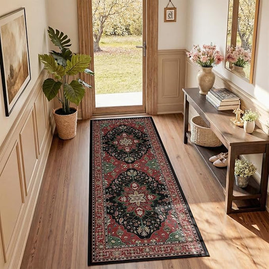 RELEANY Area Rugs 2'x6' Runner Rug Non Slip Washable by RELEANY