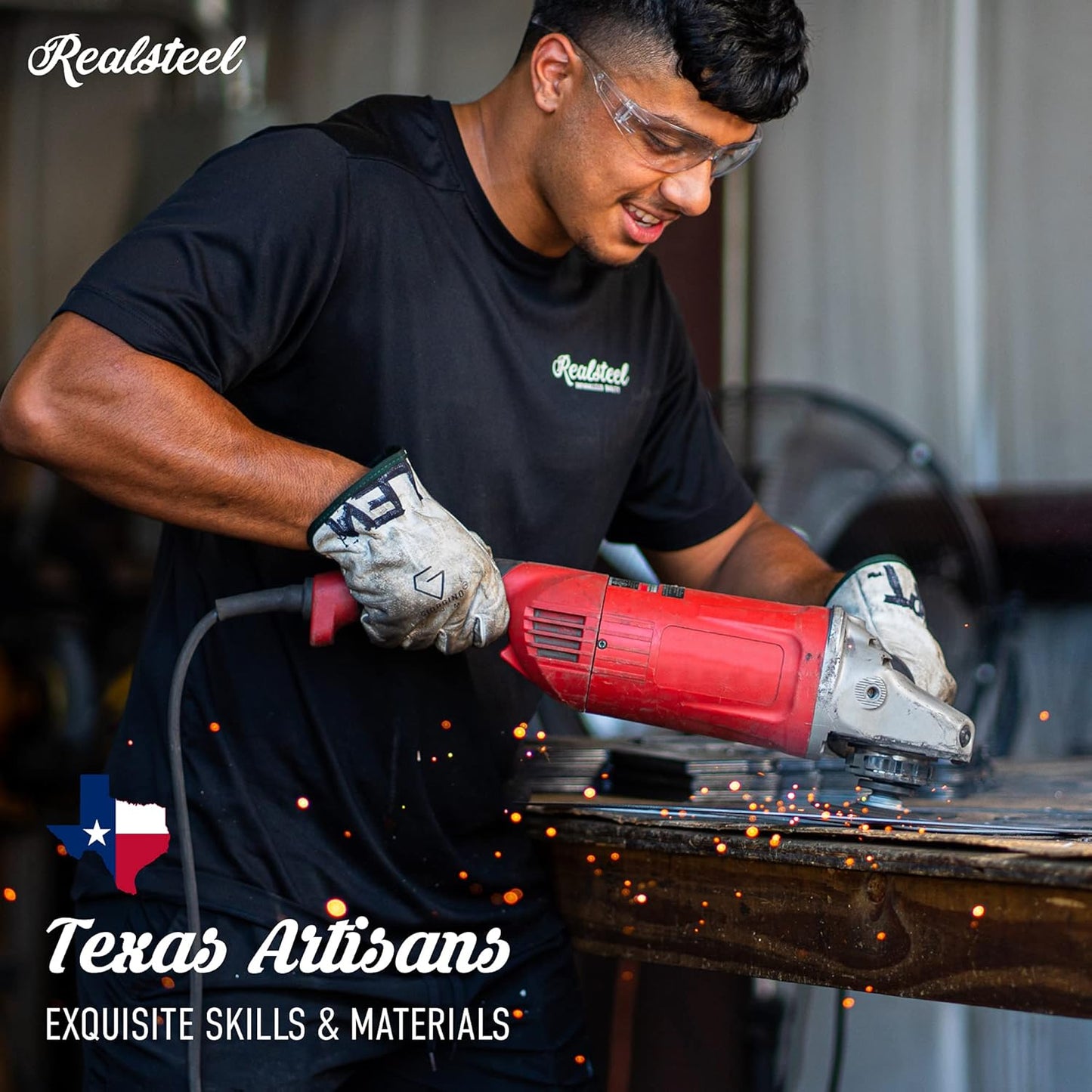 RealSteel Personalized Outdoor Metal Sign, Customize the Great Outdoor Deer & Mountain Monogram, Rustic Cabin, Lodge, or Home Décor, Laser Cut Steel Wall Art, Family Gifts