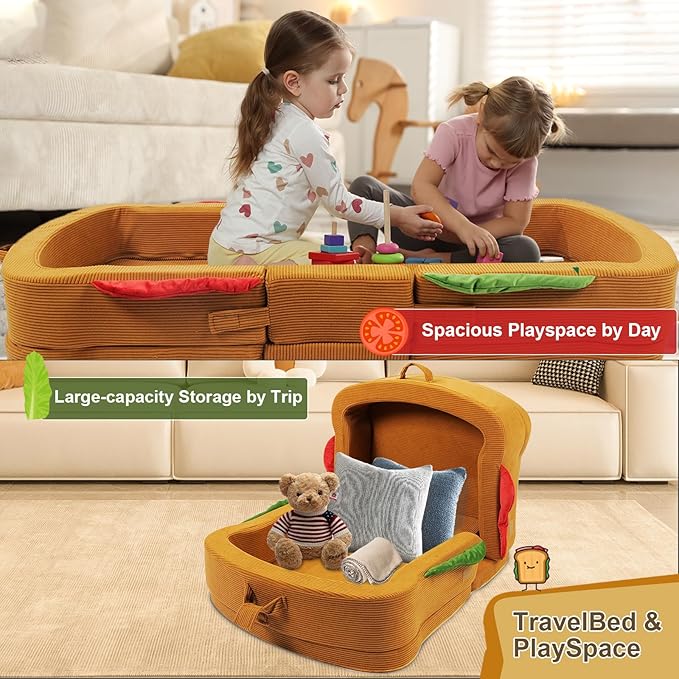 Toddler Travel Bed Sandwich Style - Image 3