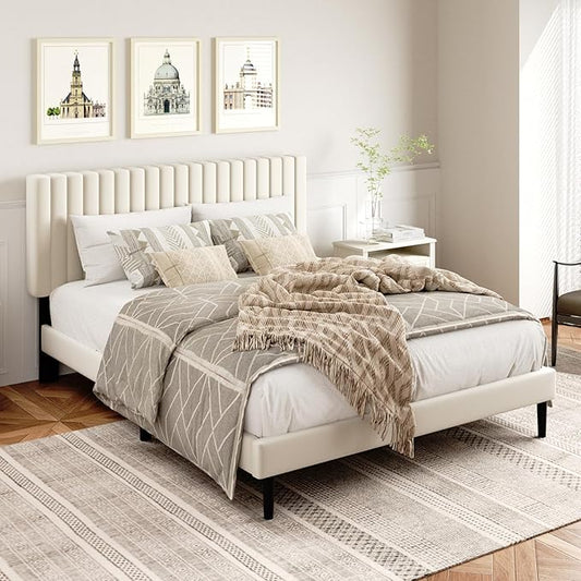 HAOARA Queen Size Platform Bed Frame by HAOARA