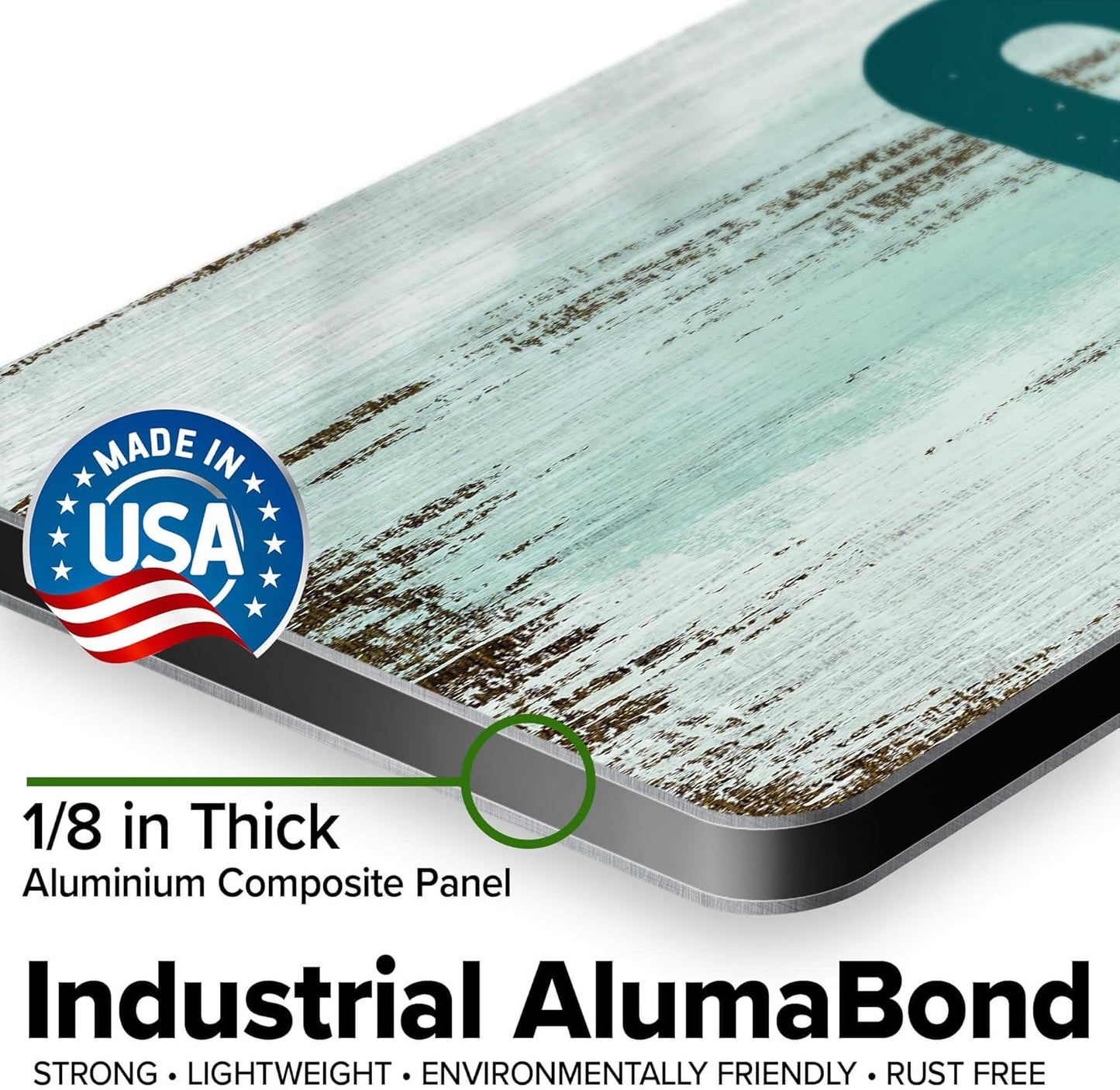 Custom Sign, Custom Street Sign, 11 Font Colors, 13 Font Styles, 4 Hole Options, 22 Sizes, 6x36 Inches, Rust Free DiBound, Fade Resistant, Made in USA by My Sign Center (Shabby Chic)