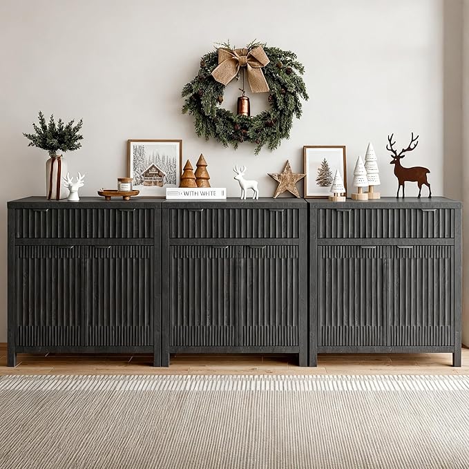Fatmok Fluted Buffet Cabinet by Fatmok