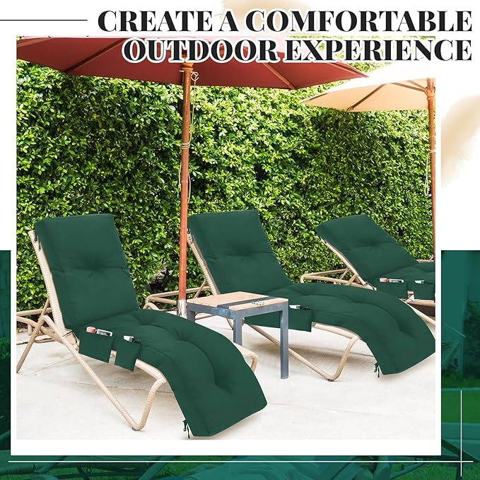 Outdoor Chaise Lounge Cushions - Image 8
