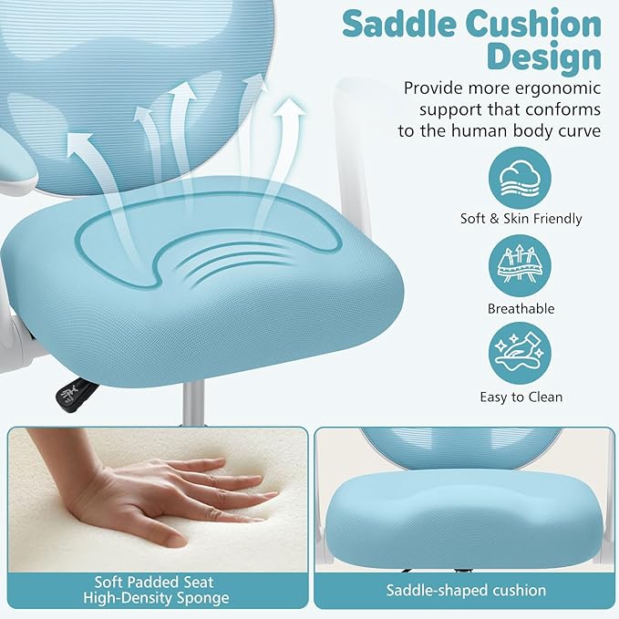 HOFFREE Kids Desk Chair Ergonomic Study Chair - Image 3