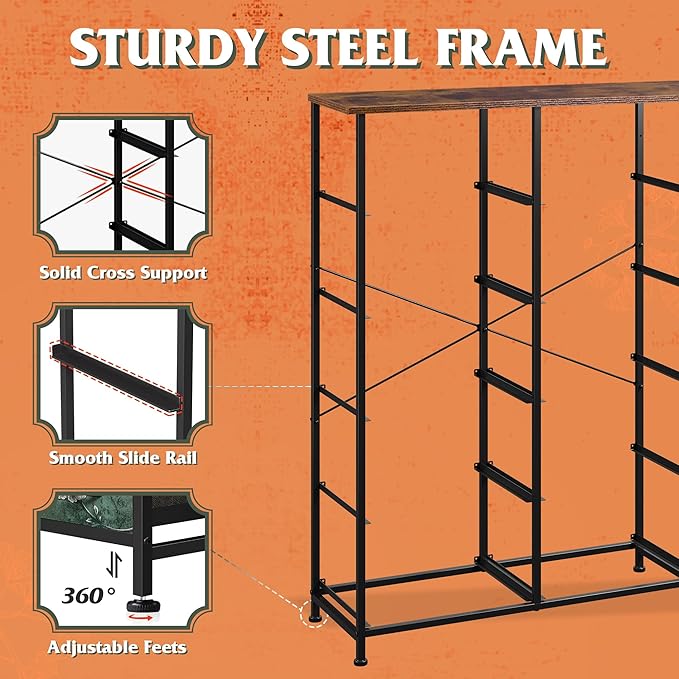 WLIVE Tall Dresser for Bedroom - Image 7