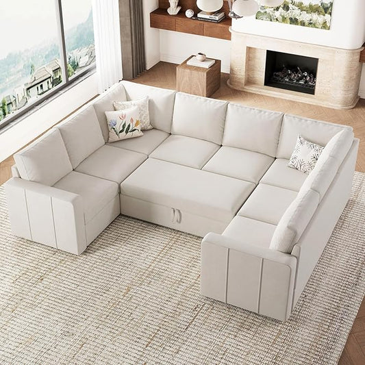 Belffin Modular Sectional Sleeper Sofa Bed by Belffin