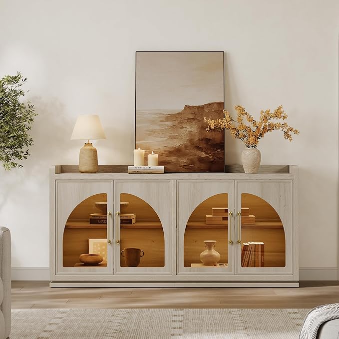 SICOTAS Sideboard Buffet Cabinet - Image 4