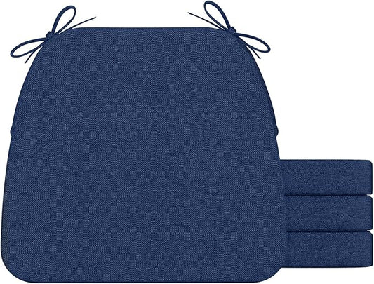 AAAAAcessories D-Shaped Chair Cushions, Machine-Washable Cover by AAAAAcessories