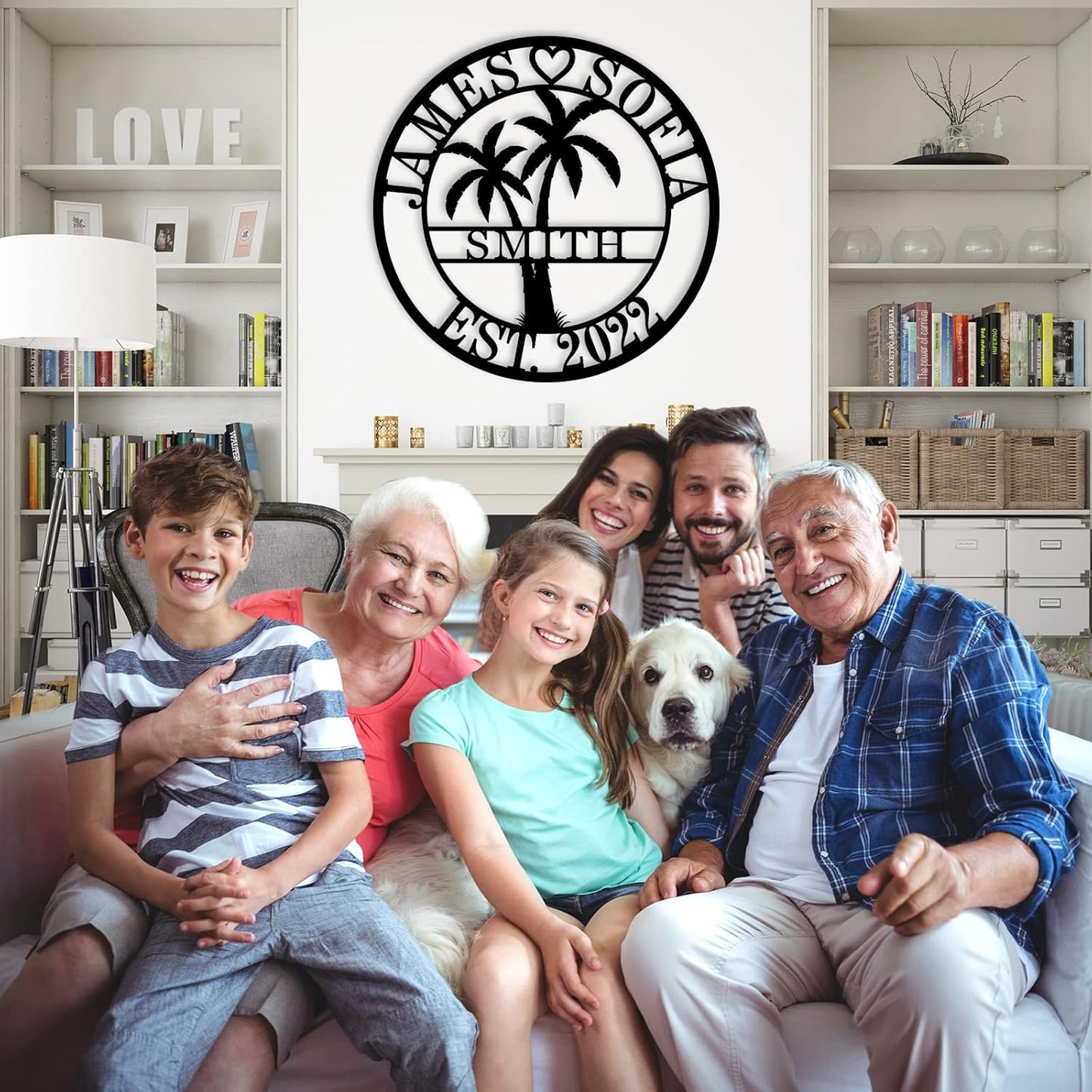 Personalized Metal Palm Tree Sign, Custom Signs Outdoor Palm Tree, Personalized Palm Tree Sign, Metal Palm Anniversary Gift, Palm Tree Metal Wall Art, Custom Metal Sign with Palm Tree