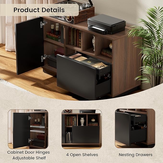 39" Office Storage Cabinet - Image 4