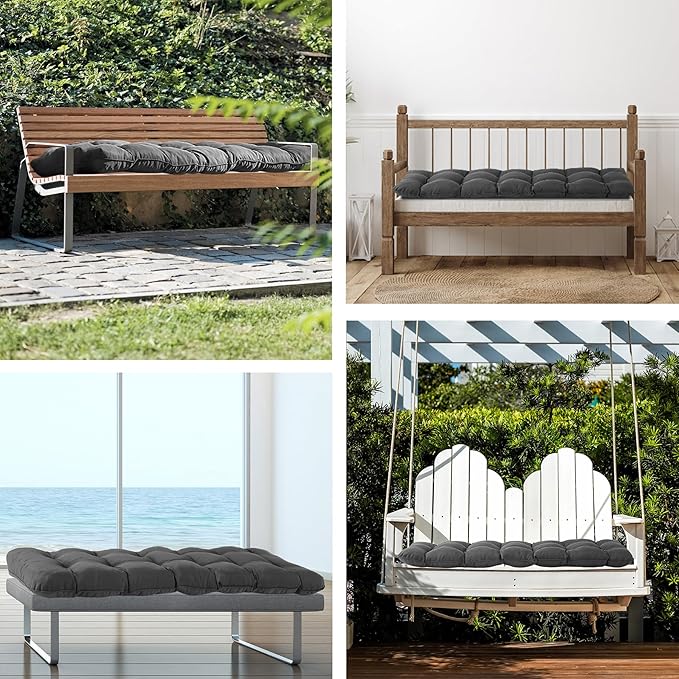 IPYNBAP Outdoor Bench Cushion, Waterproof Bench Cushion - Image 7