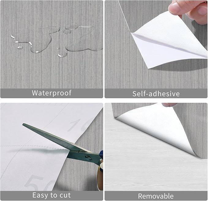 Grasscloth Peel and Stick Wallpaper - Image 9