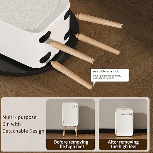 MRBIN Motion Sensor Bathroom Trash Can - Image 6