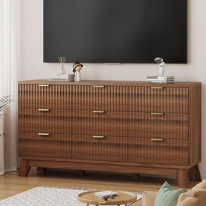 Xixini Fluted Dresser for Bedroom - Image 7