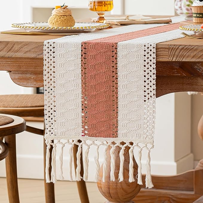 FEXIA Boho Table Runner for Summer Home Decor - Image 5