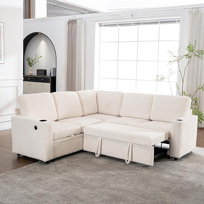 Modular Sectional Sleeper Sofa - Image 5