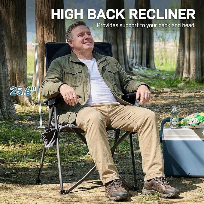 EVER ADVANCED Reclining Camping Chairs - Image 7