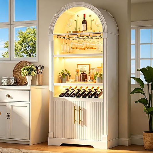 Vlsrka Arched Cabinet, Kitchen Pantry Cabinets by VlsrkaFurniture