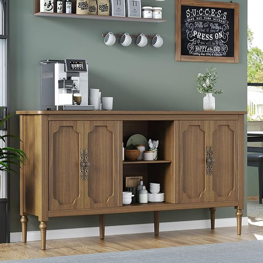 Vintage Buffet Sideboard Cabinet by MOIANJI