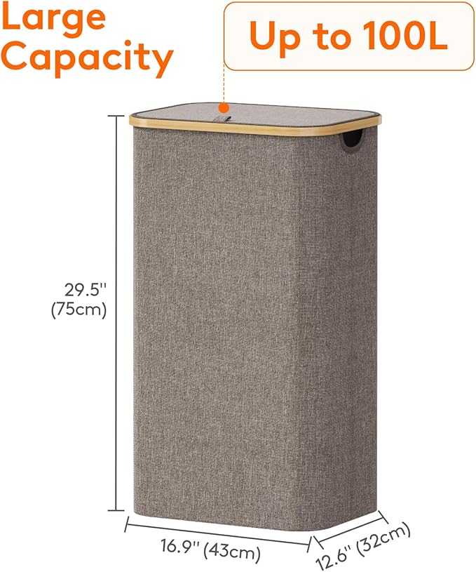 Lifewit 100L Laundry Basket - Image 4