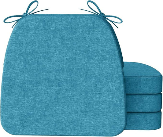 AAAAAcessories D-Shaped Chair Cushions, Machine-Washable Cover by AAAAAcessories