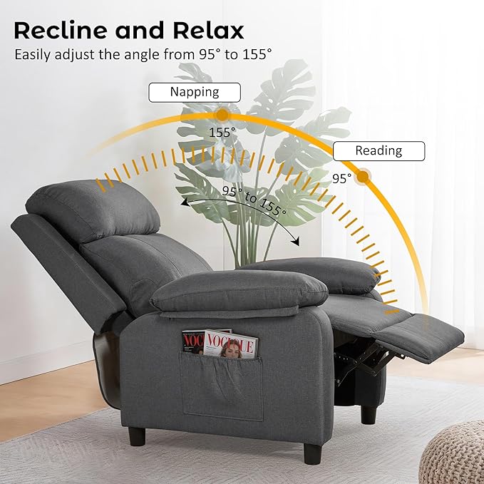 Korser Recliner Chair, Reading Chair - Image 3