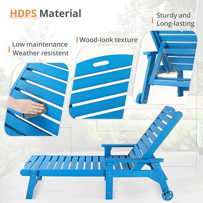 LUE BONA Outdoor Lounge Chair Set - Image 5