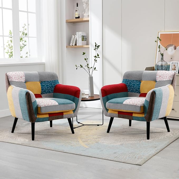 Bonzy Home Modern Accent Chair Set of 2 by BonzyHome