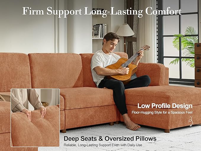 150'' Oversized Modular Sectional Sofa - Image 8