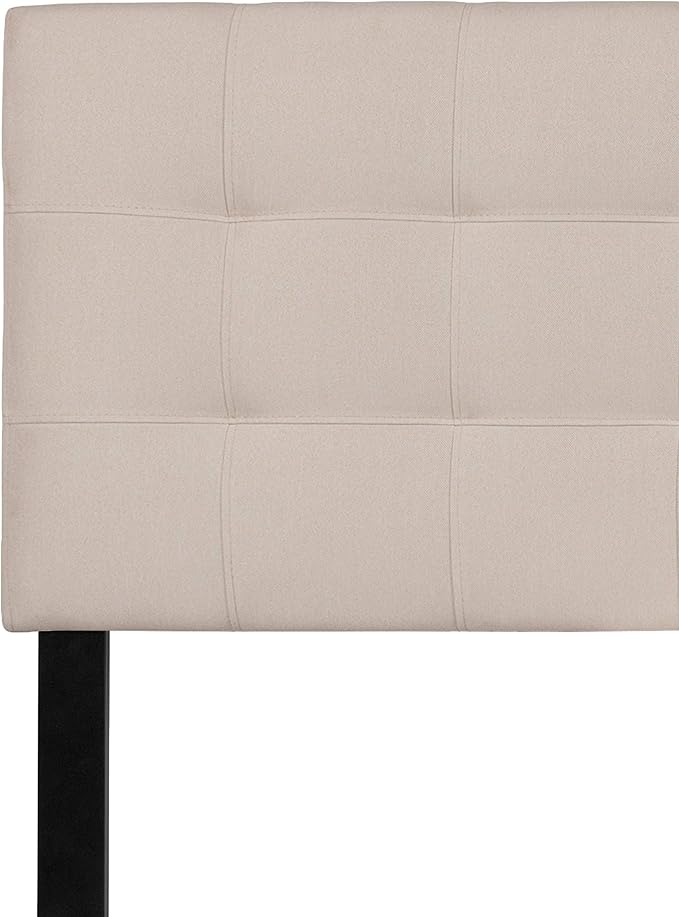 Flash Furniture Bedford Box Stitch Tufted Upholstered King Size Headboard in - Image 4