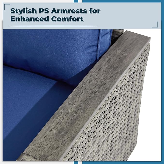 5 Pieces Outdoor Furniture Set - Image 7