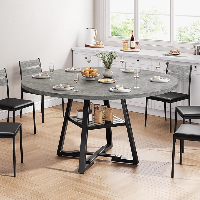 Jocoevol 51" Round Dining Table - Image 4