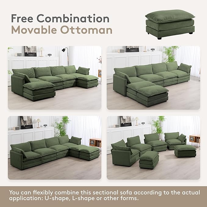 ROWHY 148'' Sectional Cloud Couch - Image 4