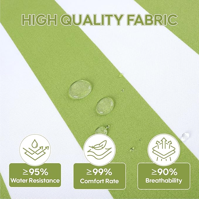 Only choice Chaise Lounge Cushions Outdoor, Fade & Water Resistant Patio Lounge - Image 7