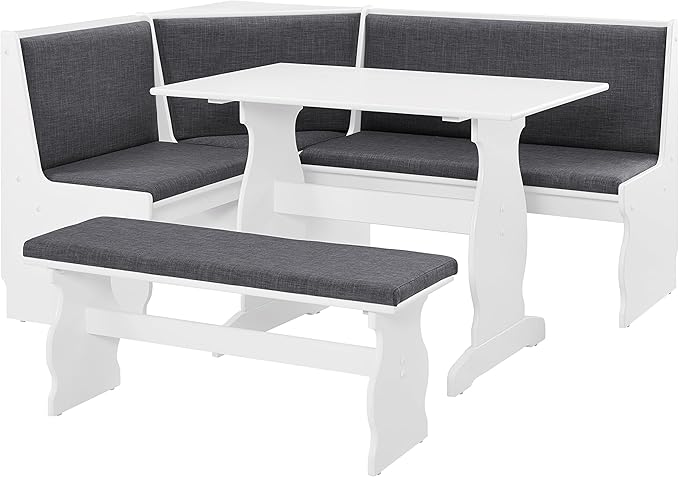 Linon Lucy Charcoal Nook by Linon