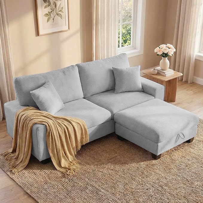 DOPEDIO L-Shaped Sectional Sofa by DOPEDIO
