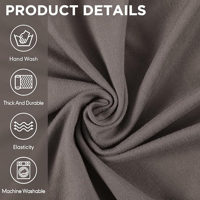 Peryiter 3 Pcs Couch and Loveseat Covers Set Sofa Cover - Image 5