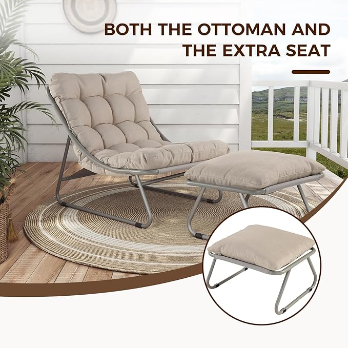 Grand patio Outdoor Lounge Chair - Image 9